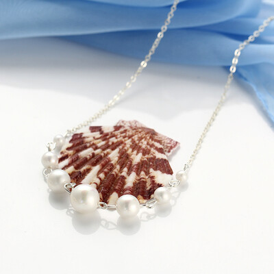 

Cross-border e-commerce new necklace simple fashion wild handmade size pearl bead necklace jewelry wholesale