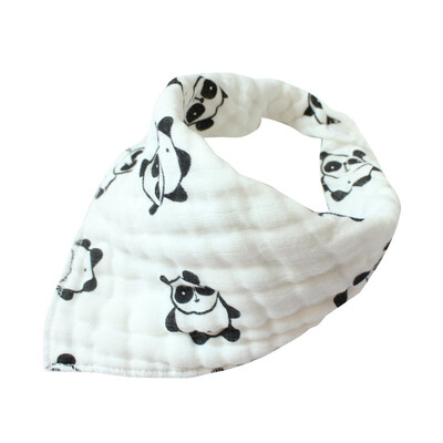 

8 Layers Baby Kids Soft Cotton Gauze Bib Towelborn Saliva Scarf Burp Cloths