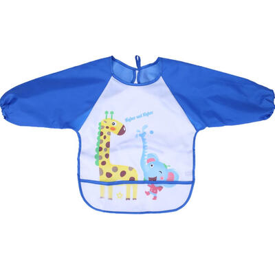 

Baby Children Cartoon Drawing Eating Feeding Cloth Waterproof Infant Bibs