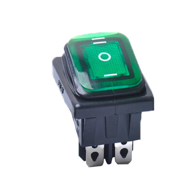 

Tailored 3 Position LED 6 Pin Car Boat Rocker Switch ON-OFF-ON DPDT Waterproof 16A 250V