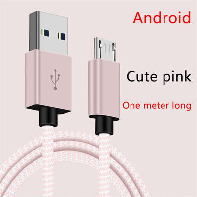 

Universal 1m Braided USB To Micro USB Charging Data Cable Cord Line For Android Phones