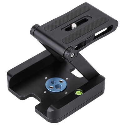 

Andoer Z-shaped Aluminum Alloy Foldable Camera Camcorder Desktop Holder Quick Release Plate Tilt Head for NikonCanonPentaxOlymp