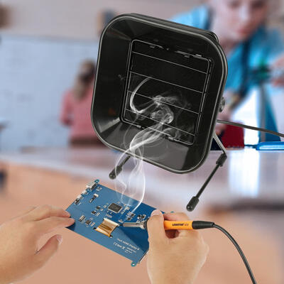 

Greensen 1pc Solder Smoke Absorber Remover Fume Extractor Air Fan For Soldering 220V