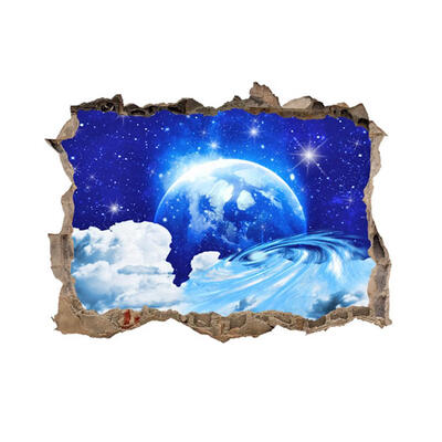 

3D PVC Self-Adhesive Planet Starry Sky Wall Sticker DIY Removable Decals