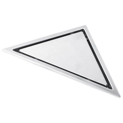 

Greensen Stainless Steel Triangle Deodorant Shower Drain Floor Drainer Bathroom Kitchen Triangle Floor DrainerShower Drain
