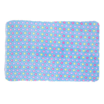 

Warm Pet Mat Stars Print Cat Dog Puppy Fleece Soft Blanket Bed Cushion