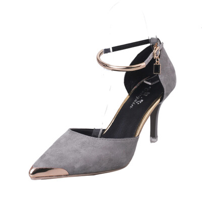 

Rose Women Pointed Toe Buckle Strap High Heels Sexy Style Shoes Wedding Shoes