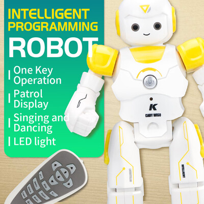 

〖Follure〗Intelligent JJRC R12 Remote Control Programmable Song Dance RC Robot Toy