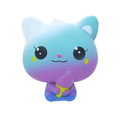 

Gotoamei Ice Cream Cat Fruit Scented Slow Rising Squeeze Stress Relief Toys Collect Gift