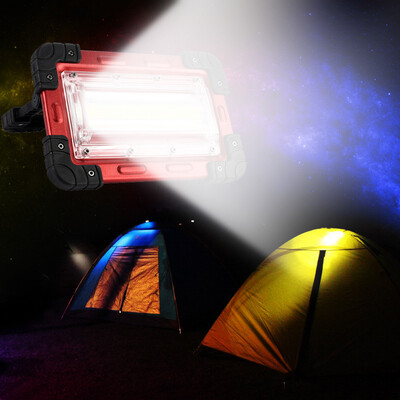 

Saidsome 10W Rechargeable COB LED Work Lights Tent Flashlight Outdoor USB Power Bank flashlight lamp