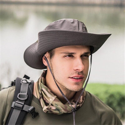 

Bucket Hat Boonie Hunting Fishing Outdoor Cap Wide Brim Military Unisex Sun Hats