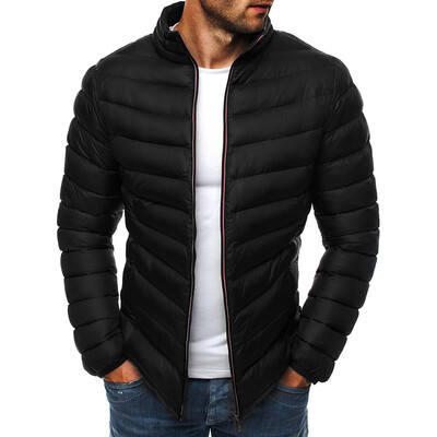 

Gobestart Mens Autumn Winter Zipper Warm Down Jacket Packable Light Top Quality Coat