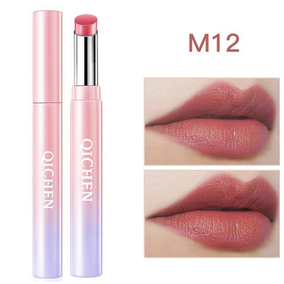 

Moisturizing Thin Tube Lipstick Waterproof Non-stick Cup Long Lasting Colorfast Matte Lipstick Beauty