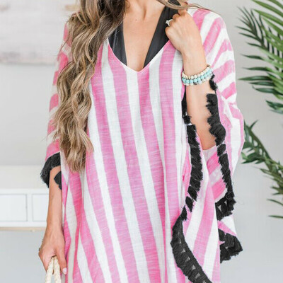 

Women Ladies Bikini Cover Up Dress Long Cardigan Summer Beach Holiday Casual