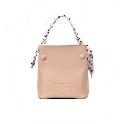 

Tailored Womens New Silk Scarf Bucket Bag Messenger Bag Wild Fashion Shoulder Bag