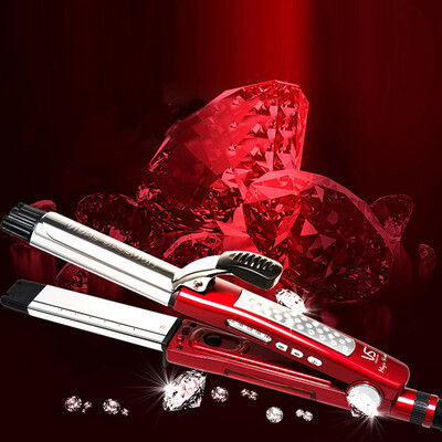 

〖Follure〗Durable 5 Mode Heating Steam Straightener Dry And Wet Curler Hair Curler Curling