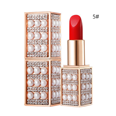 

Waterproof Lipstick Pearl Symphony Shiny Matt Metal Lipstick Lip Gloss Nude Beauty Long-lasting Lipsticker Matte Cosmetics Lip