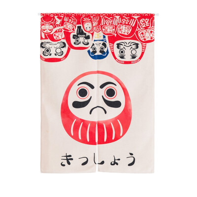 

85120cm Japan Series Cotton And Linen Curtains Curtain Entrance Half Curtain Decoration