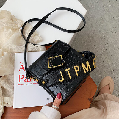 

Ins Early Autumn Leisure Bag Net Red Crocodile Bucket Bag New 2019 Popular Womens Bag Messenger Bag