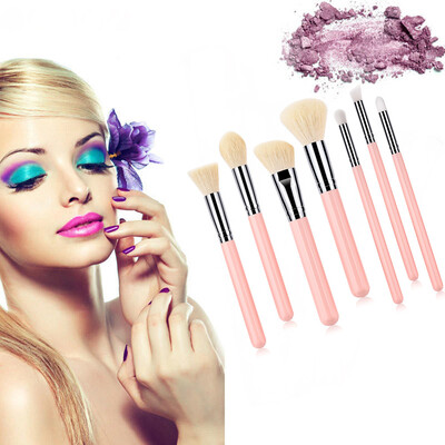 

〖Follure〗New 7PCS Cosmetic Makeup Brush Brushes Foundation Powder Eyeshadow Brush Set