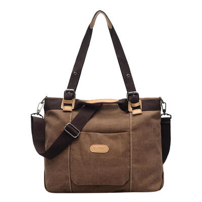 

Women Shoulder Messenger Bag Large Capacity Casual Crossbody Canvas Handbag