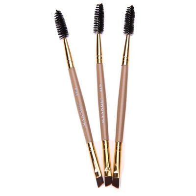 

Double Head Eyebrow Brush Comb Eyeshadow Powder Eyeliner Makeup Brush Tool