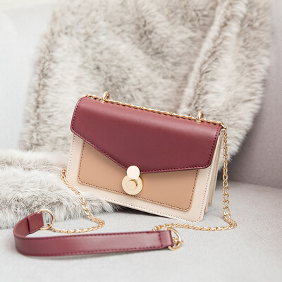 

Autumn ins textured little girl fashion chain shoulder Messenger bag Joker