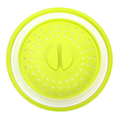 

Collapsible Microwave Cover Silicone Fruit Vegetables Colander Strainer Lid