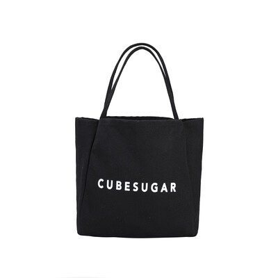 

Canvas womens bag autumn chic leisure simple Joker large-capacity letters new shoulder bag travel shopping bags