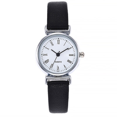 

RM Women Fashion Arabic Numerals Small Dial With Leather Quartz Watch
