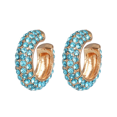

New Women Ear Cuff Jewelry Fashion Cross No Pierced Small Earring Girl Clip Ear Cuff Micro Pave CZ Earrings