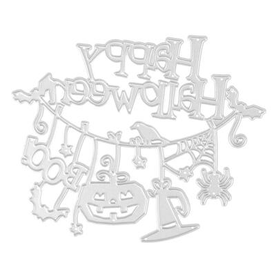 

Halloween Cutting Dies Stencils Scrapbook Embossing DIY Craft Album Card