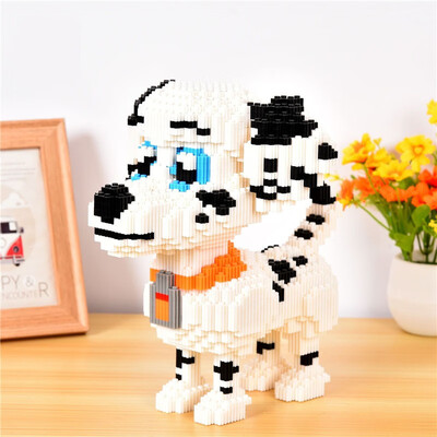 

8630 Marshall Dog Pet Cartoon Model Building Blocks Bricks Kids DIY Christmas Birthday Gifts Toys Diamond Doll Pressure Release