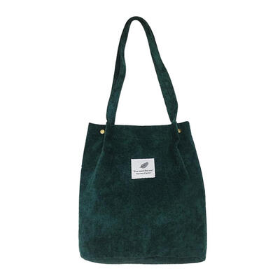 

Women Totes Corduroy Handbag Sling Shopping Bag Casual Girls Shoulder Bags