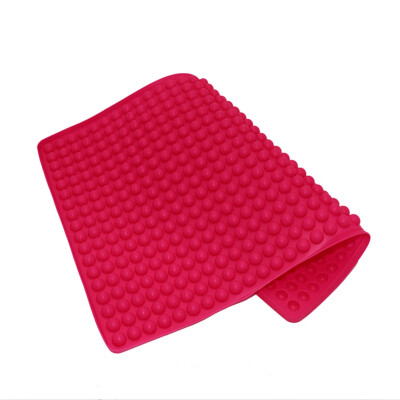 

Non Stick Silicone BBQ Mat Pan Fat Reducing Slip Oven Baking Barbecue Charcoal Grill Oil Filter Pad Tray Sheet Cooking Mat