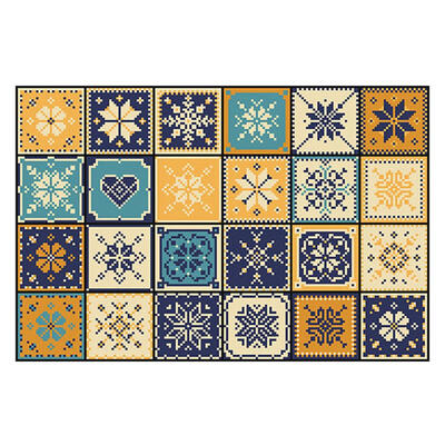 

Thick PVC 3D Self-adhesive DIY Waterproof Wall Sticker Kitchen Floor Decal
