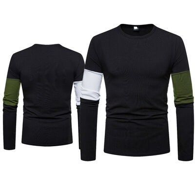 

Fashion Mens Slim Fit O Neck Long Sleeve Muscle Tee T-shirt Casual Tops Blouse