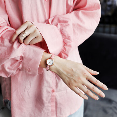 

Korea Joker Inssen Department of Literature&Art Retro chic Simple Belt Cold Wind Student Quartz Watch Female Student