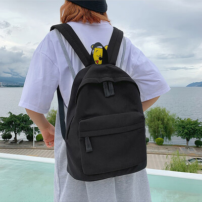 

Dear&beloved Tong childhood Yang Zi same bag shoulder bag pure white backpack schoolbag for female students
