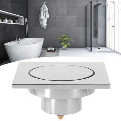 

Greensen Copper Shower Drain Floor Drain Waste Drainer Bathroom Kitchen Balcony