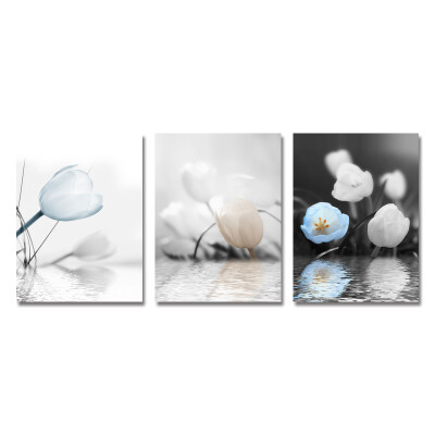 

DYC 3PCS Underwater Flower Print Art