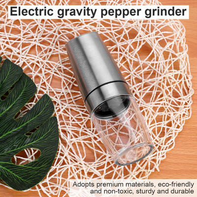 

Greensen Automatic Stainless Steel Salt Pepper Grinder Electric Gravity Induction Grinding Machine
