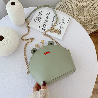 

Summer ins super fire cute girl bag female 2019 new Korean version of the wild shoulder slung fashion shell bag