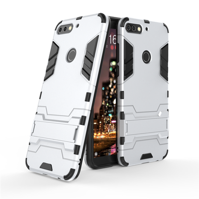 

Goowiiz Phone Case For Huawei Honor 7C Play8 EnjoyNova 2 LiteY7 Pro 2018 Armor PCTPU Silicone Hard Bracket Double Protection