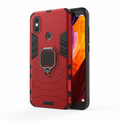 

for Xiaomi Mi A2 Mi 6X Mi6X Ring Case Car Holder Phone Case for Xiaomi Mi A2 Lite Hard Armor Case Cover Fundas Capa Coque Etui