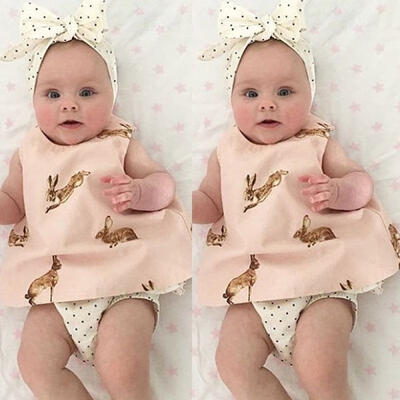 

3pcs Toddler Baby Girls Outfits Floral T-shirtPants Kids Headband Clothes Set