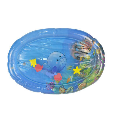 

Baby Water Play Mat Ice Pad Inflatable Thicken PVC Kids Tummy Time Playmat