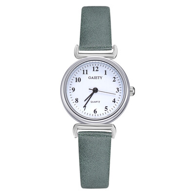 

Brand watch Korean casual digital watch business trend alloy PU leather ladies small quartz watch