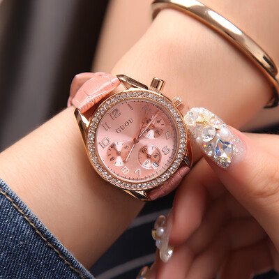 

Watch female student Korean version of simple waterproof mesh with quartz watch female