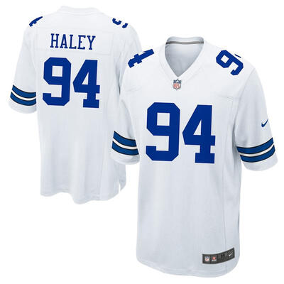 

Mens Football Jersey Dallas Cowboys Charles Haley White Legends Replica Jersey